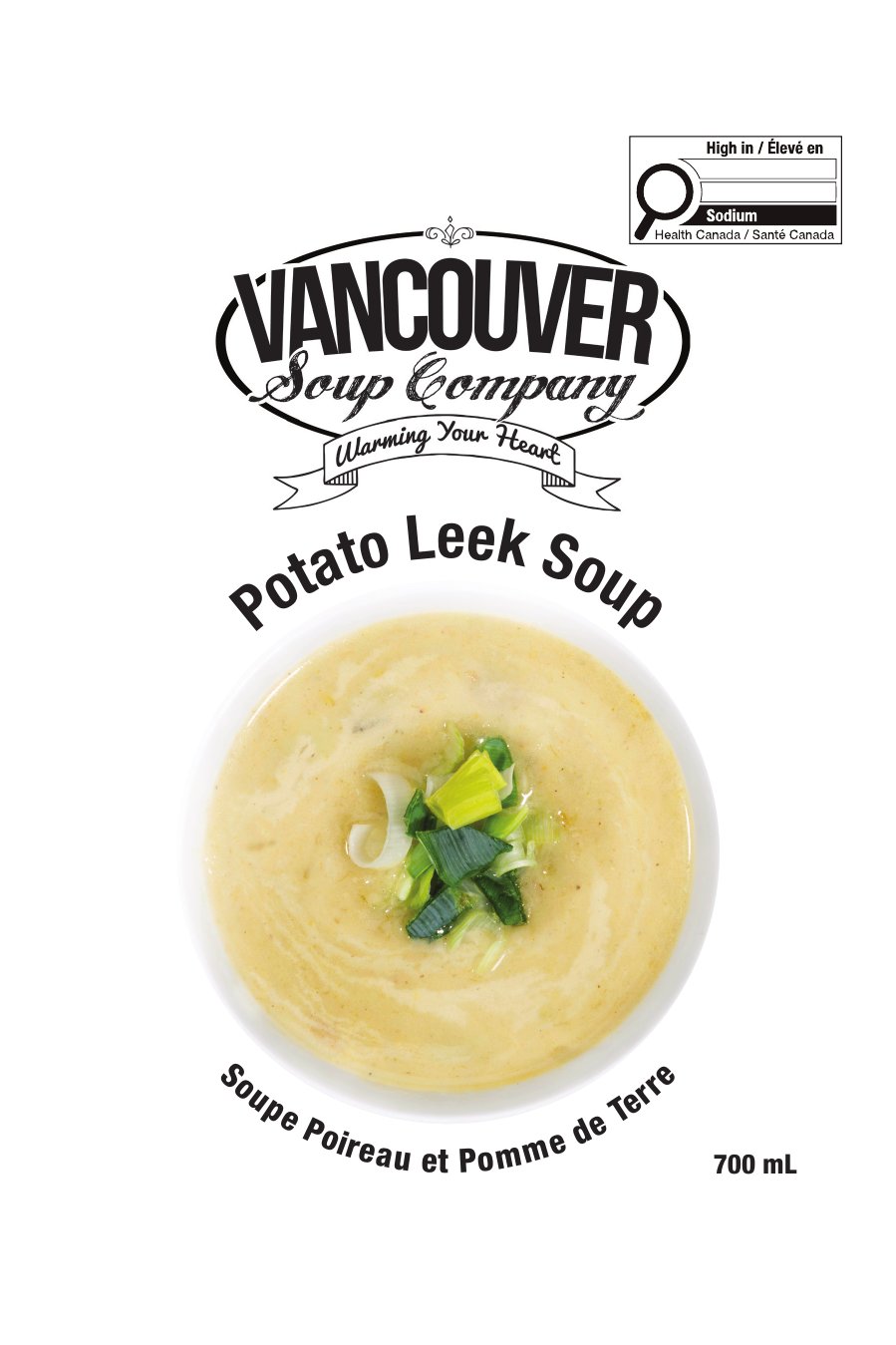 Potato Leek Soup 700 mL pouch