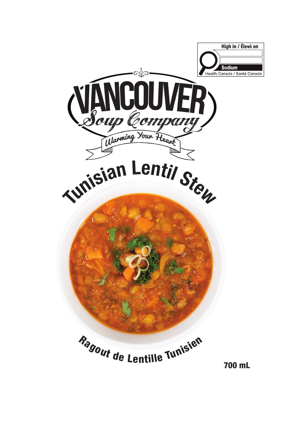 Tunisian Lentil Stew 700 mL pouch